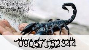 طلسم عقرب سیاه - طلسم سیاه بختی