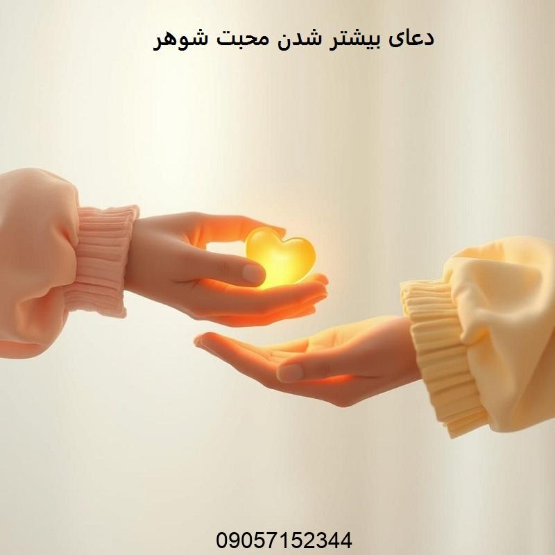 دعای بیشتر شدن محبت شوهر